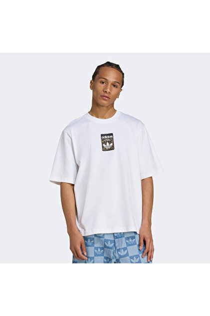adidas Erkek Beyaz T-shirt GRAPHIC OS SS T JV7570 - Fiyatı, Yorumları