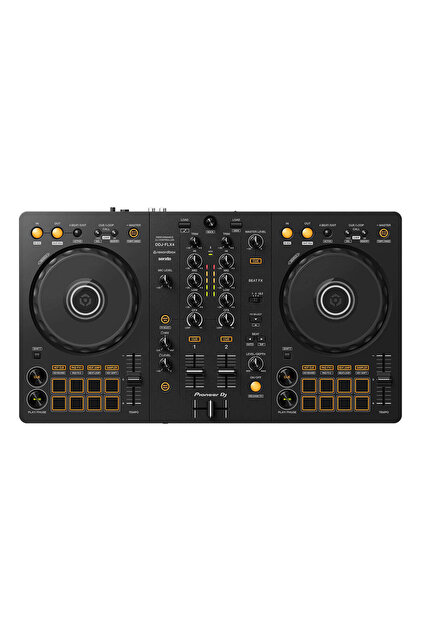 alphatheta DDJ-FLX2 Kompakt 2 Kanallı DJ Kontrol Cihazı, Siyah
