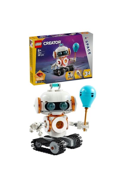 ® Creator 3 in 1 toy, Space Robot 31164, 281 pieces, 8 years+
