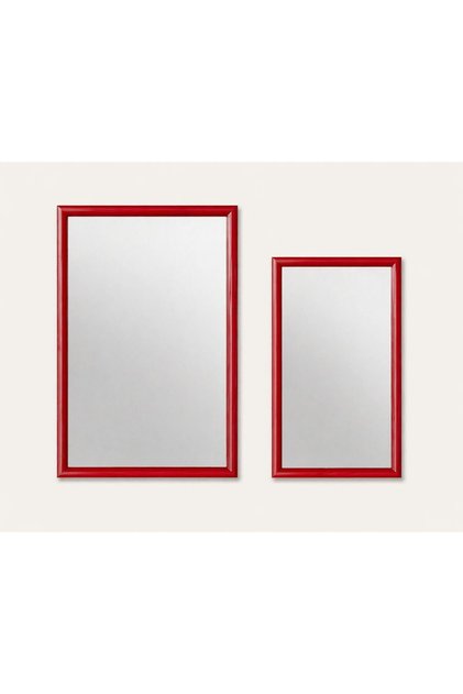 KIRMIZI KENARLI MANYETİK KARATAHTA - MAGNETİC BOARD - Not ve Fotoğraf Panosu