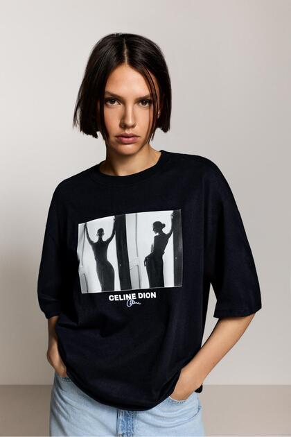 Lê thiện LEFTIES Celine Dion ©Universal t-shirt - Fiyatı, Yorumları