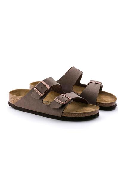 Birkenstock Arizona Soft Footbed Erkek Terlik - Taş Para - Fiyatı