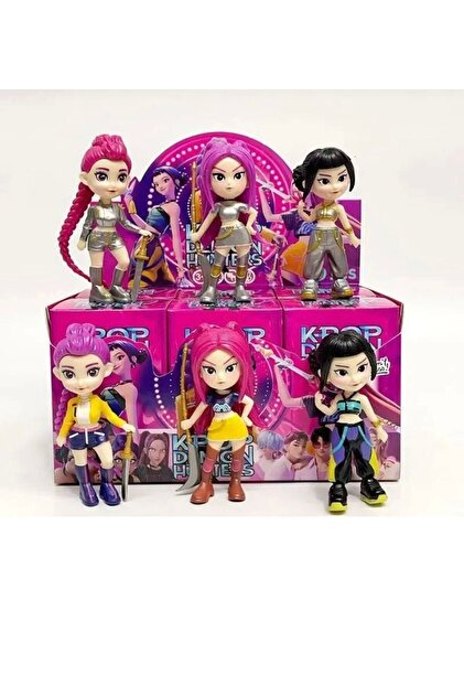 MİNOHOUSE Amigurumi K-Pop Demon Hunters Mira Rumi Zoey 3lü