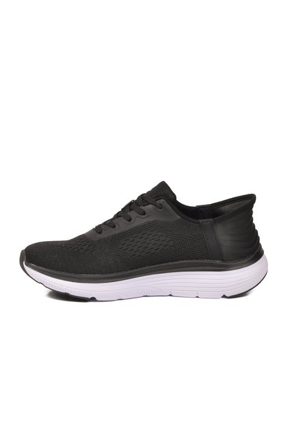 Black-White Textile Women's Sports Shoes Pci-10102 m