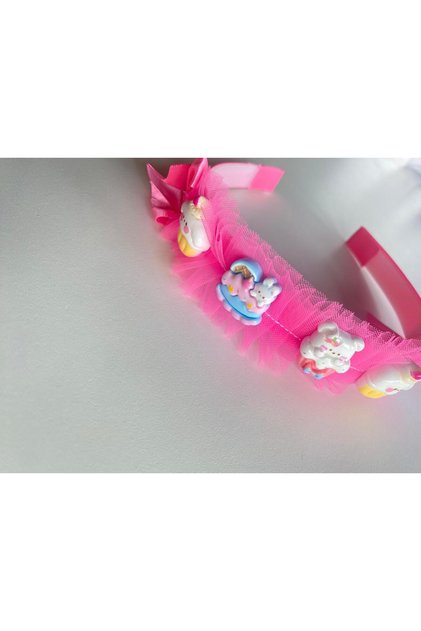Cute Pink Figure Girl's Crown