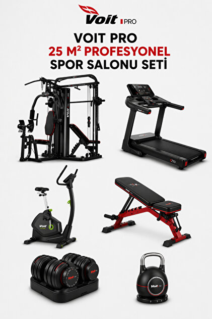 25 m² Profesyonel Spor Salonu Seti