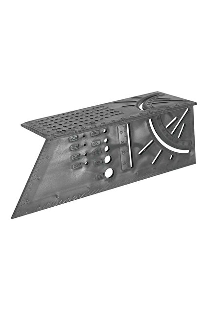 ECHER COLTAR JAPONEZ 3D MULTIFUNCTIONAL 45°/90° PENTRU LEMN TEVI SI MASURATORI PRECISE - VERKE