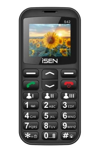 S42 SENIOR, 2.0 ", GSM, Type-C, Bluetooth, Cameră foto, Lanternă, Radio FM, 1800mAh, SOS, Dual SIM