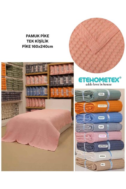 Etehometex Pool Pique Single Size 160X240Cm