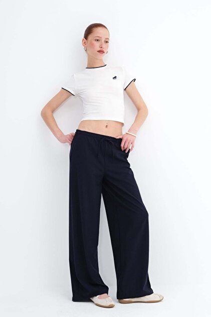 Addax Beli Lastikli Wide Leg Pantolon PN8418 - Fiyatı, Yorumları