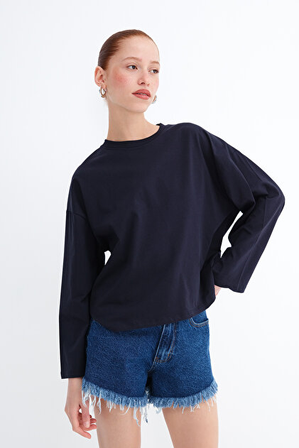 Addax Uzun Kollu Basic T-shirt B10571 - Fiyatı, Yorumları