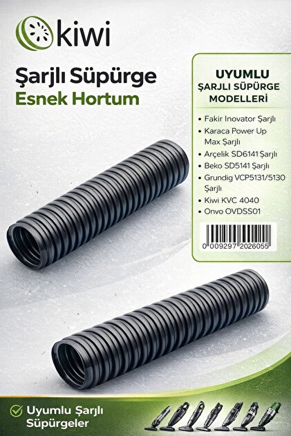 Ürkmez Ticaret Kiwi KVC 4040 Şarjlı Süpürge Tamir Hortumu – Esnek