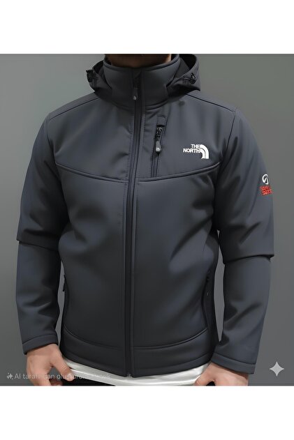 advstore.tr Softshell Water Resistant and Windproof Winter Coat