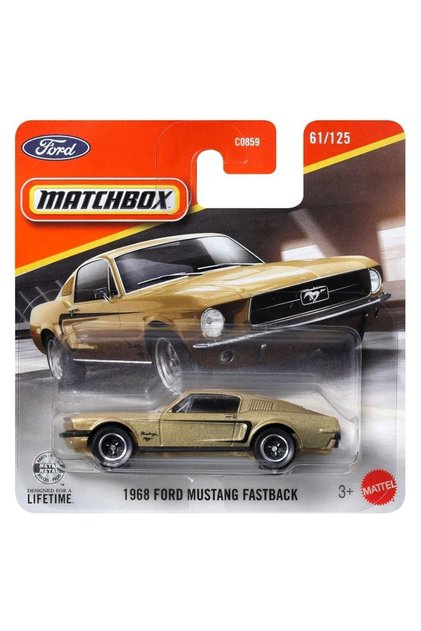 Matchbox 1968 Ford Mustang Fastback (1/64) JNK51