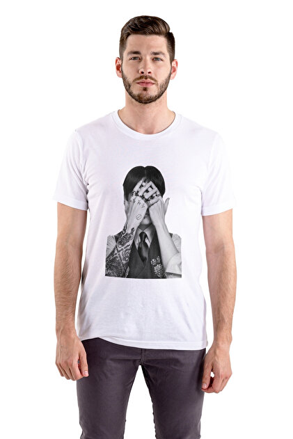   JUNGKOOK Tシャツ Texclusive Tshirt jungkook Tişört Beyaz Unisex - Fiyatı, Yorumları