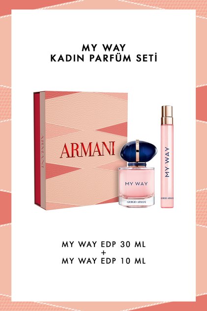 My Way Edp Kadın Parfüm Seti 30 ml + 10 ml 3614274824490
