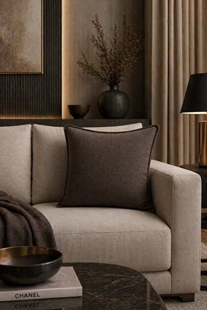 Burnt Coffee Linen Weave—“The Hottest Shade of Elegance.”