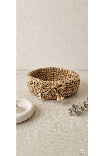 Decoration Multipurpose Paper Yarn Decorative Basket Organizer Wicker Basket Presentation