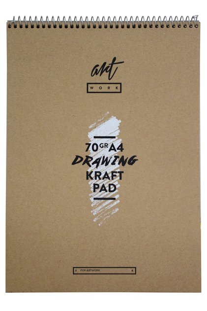 Kraft Drawing Block 70 g A4 50 Sheets