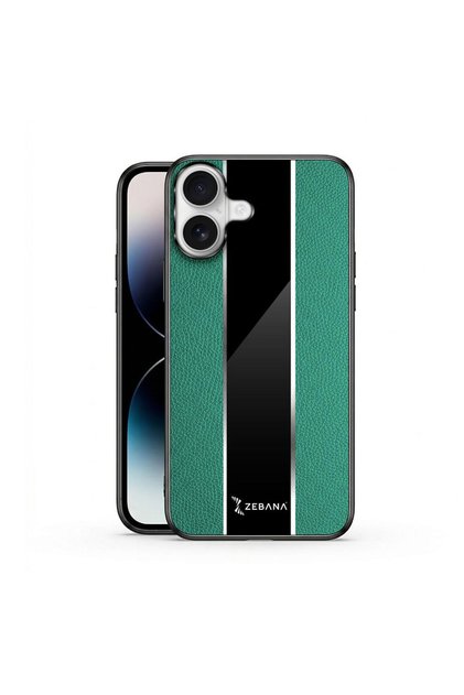 Apple iPhone 17 Compatible Case Premium Leather Case Green