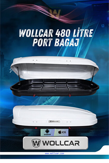 WOLLCAR PORT BAGAJ P.BLACK PARLAK BAYAZ 480LT 500 - Fiyatı, Yorumları