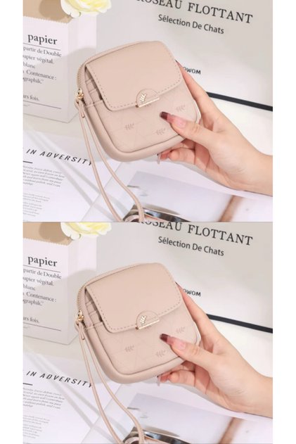 Women's Mini Hand and Wrist Bag - Stylish Design Coin Purse and Card Holder