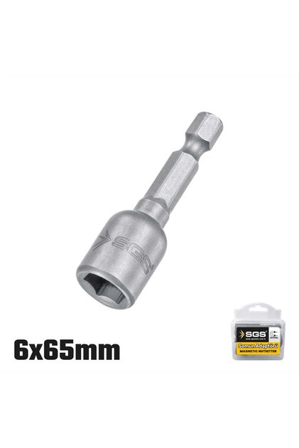 MANYETİK SOMUN ADAPTÖRÜ 6MM*65MM 10 Adet SGS2482