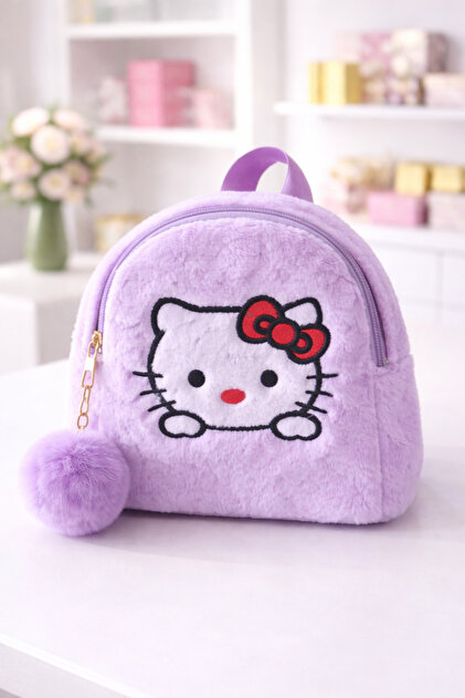 Moda ANT Ticaret Göz Alıcı Sevimlilik - Peluş Kuromi Çanta