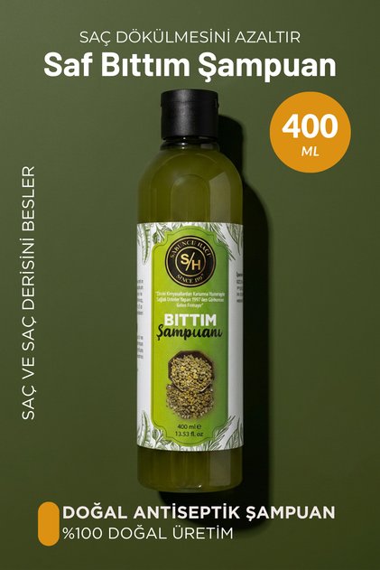 Bitkisel Doğal Bıttım şampuanı 400 ml