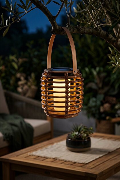 Eq deco Dekoratif Solar Lamba Rattan - Fiyatı, Yorumları