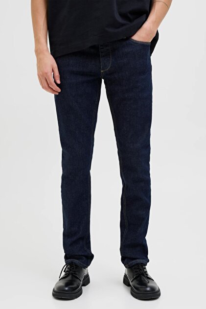 Jack & Jones Jjitim Jjdavis Jos 777 Lıd Noos Lacivert Erkek Jean