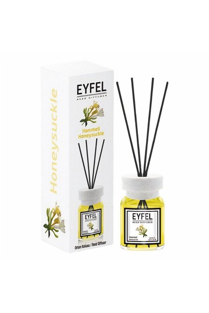 Odorizant de cameră cu bețișoare 120ml, Caprifoi, Eyfel