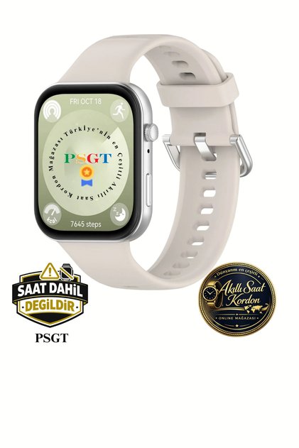 Huawei Watch Fit 3/4/4pro Uyumlu Akıllı Saat Kordon Band Serisi Klasik Kordon Silikon Strap Kayış