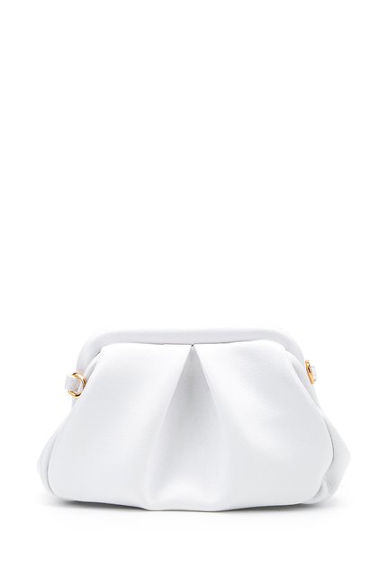 Clutch Form Long Strap Degas Women's Crossbody Bag White