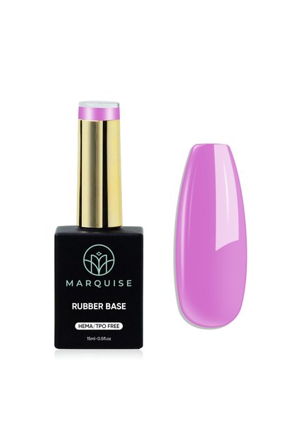 Rubber Base Mov Lila Vibrant Color HEMA/TPO Free Autonivelantă 15ml CSDJ90