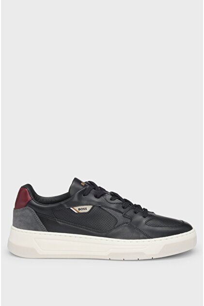 BOSS Erkek Marka Logolu Rahat Taban Bağıcıklı 006 Sneaker - Fiyatı