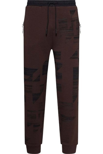 Erkek Dokuma Kumaş Normal Bel Düz Model Kahverengi Pantolon