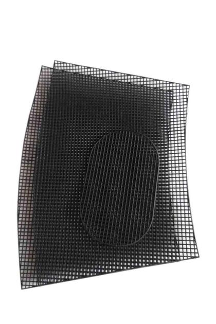 Çanta Aksesuar Çanta Kanvas Seti 12X20 Cm Tabanlı Siyah Küçük