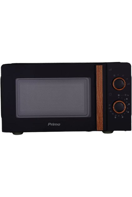 PRMW-40463 400463 Φούρνος Μικροκυμάτων 20lt Μαύρος/Ξύλινος