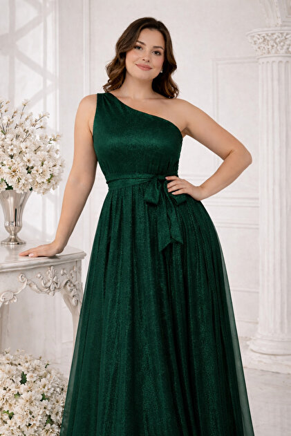 slim fit dress slacks Girls Glitter Dress with Belt 18916 main image 0