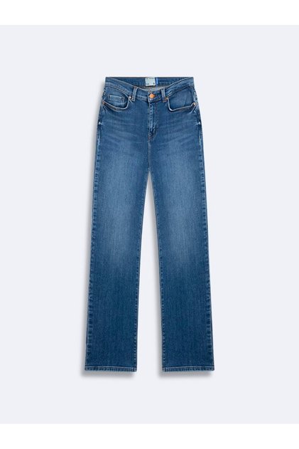 Nena High Mid Indigo Pants