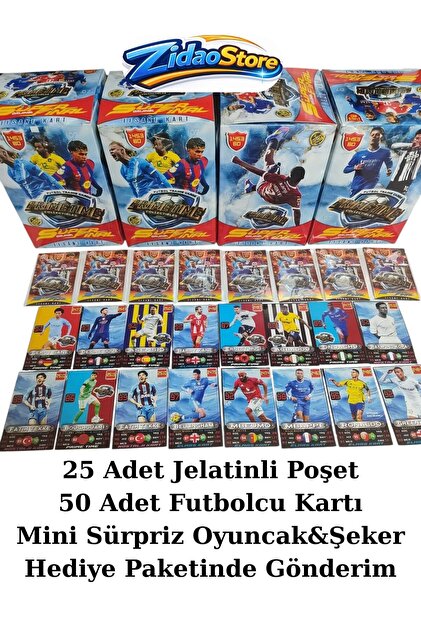 Emrah Gültekin Prime Time Efsane Futbolcu Kart Seti (50 Jelatin