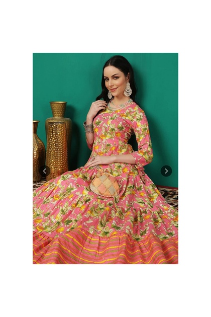 Indian Floral Dress