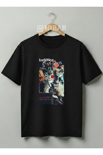 Unisex Kanye West Custom Design Premium 100% Cotton Streetwear T-Shirt - Street Fashion T-Shirt