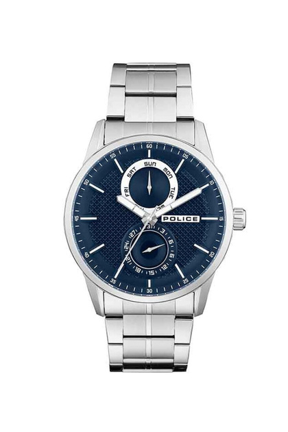 Blue Dial Stainless Steel Strap Watch for Men P15534JS/03m||44MM