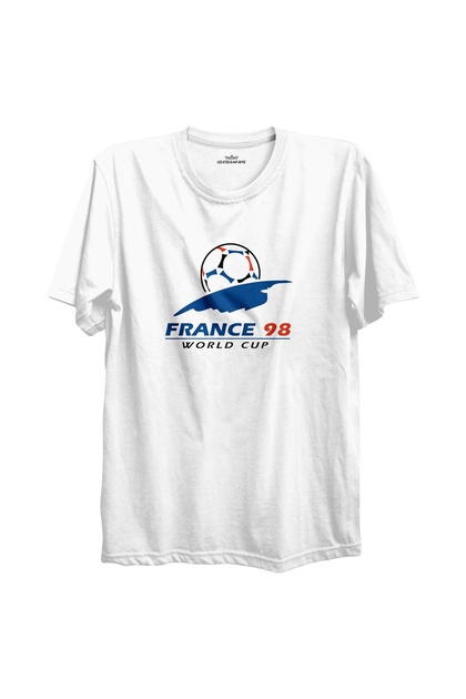 Usateamfans France 98 World Cup Retro Tshirt - Fiyatı