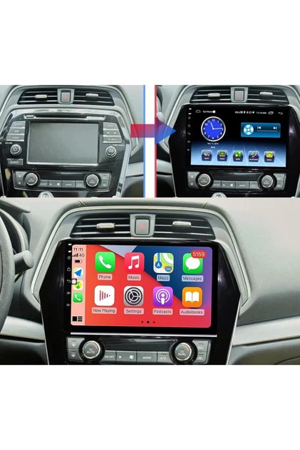 Nissan Maxima android screen model 2016-2020 carplay android auto reverse camera included