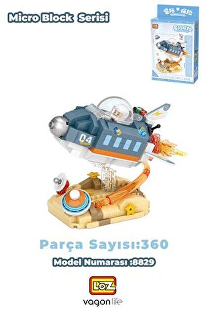 Vagonlife Loz 8618 Micro Block Bag Tank - Fiyatı, Yorumları