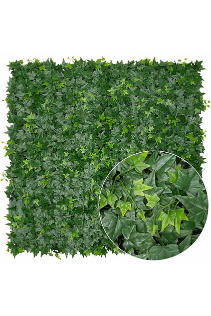 Gradina verticala din iedera artificiala verde 1mp model V4 pentru interior si exterior