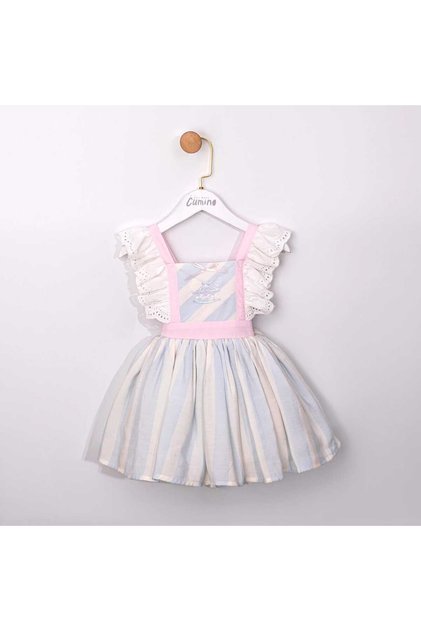Girl's Lined Fairy Tale Dress with Back Detail